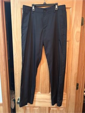 bcg Men's Black Dress Pants - Flat Front Classic